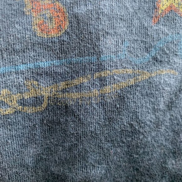 2007 Liquid Blue Lynyrd Skynyrd T Shirt M Blue Tie Dye Crewneck Short Sleeves - Picture 3 of 7